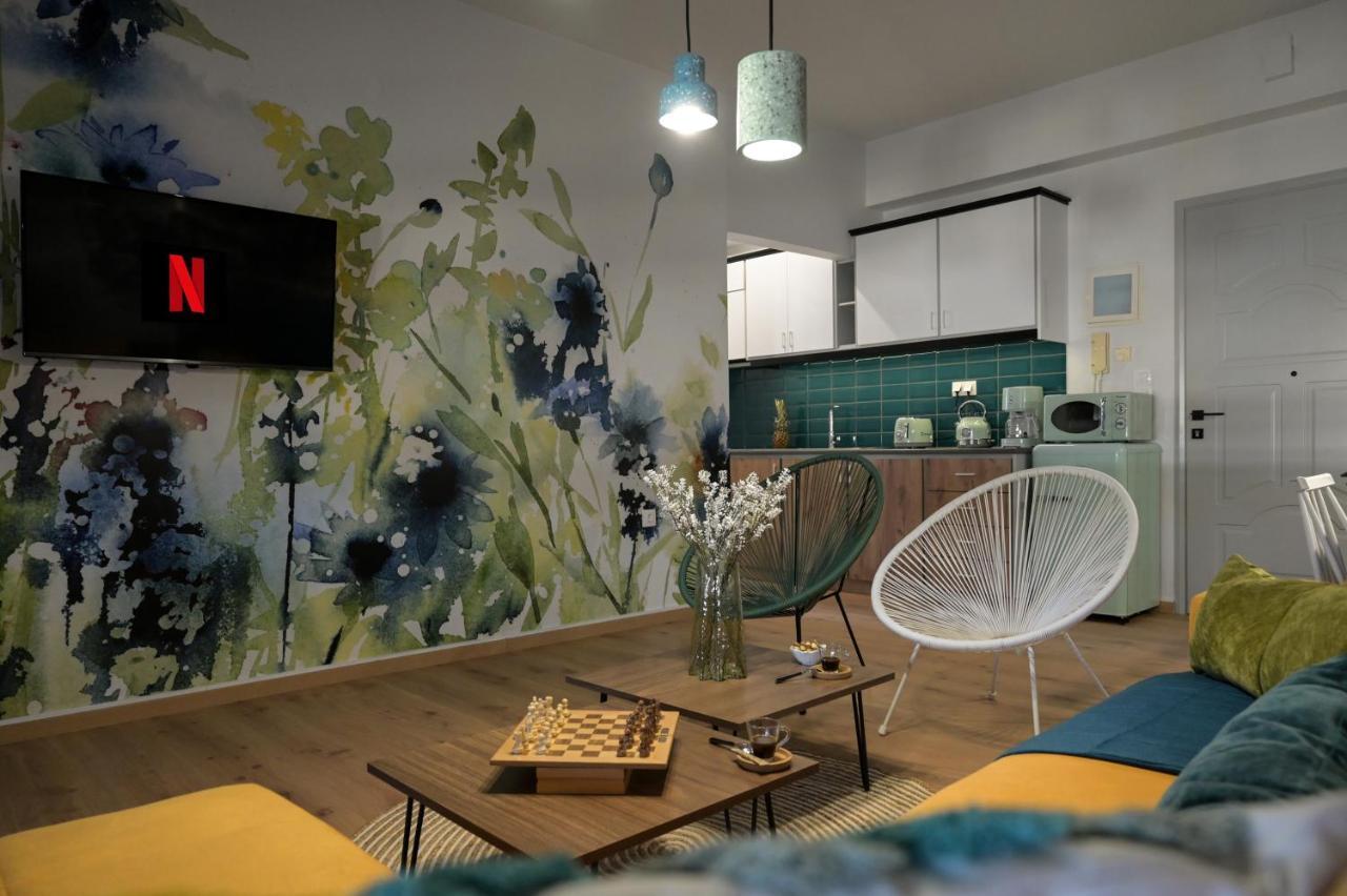 Alsalos Sea View Apartment 干尼亞 外观 照片